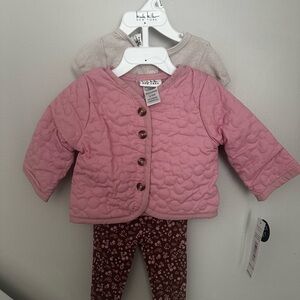 Pink Baby Set - 0-3 months